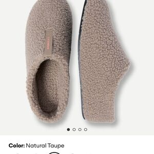 Cozy Taupe Slippers